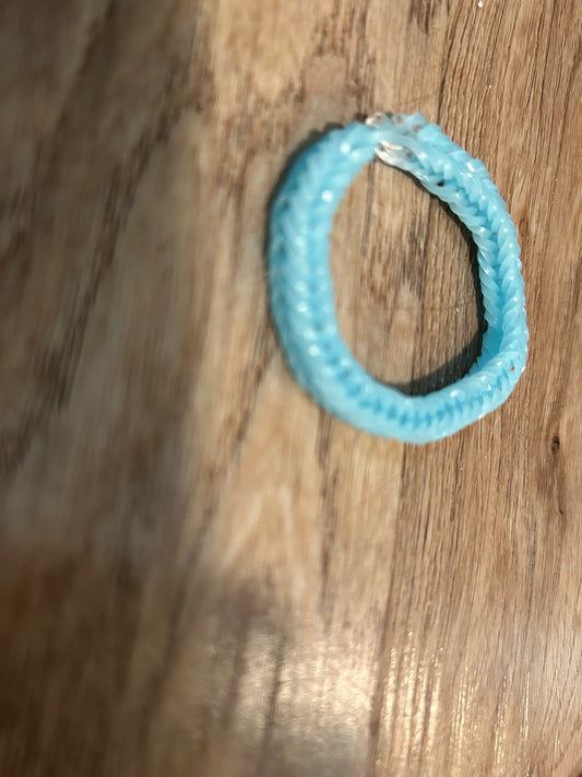 Diamond rubber band bracelets
