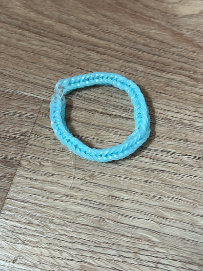 Diamond rubber band bracelets