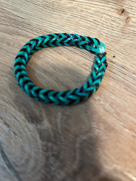 Cool mint rubber band bracelets